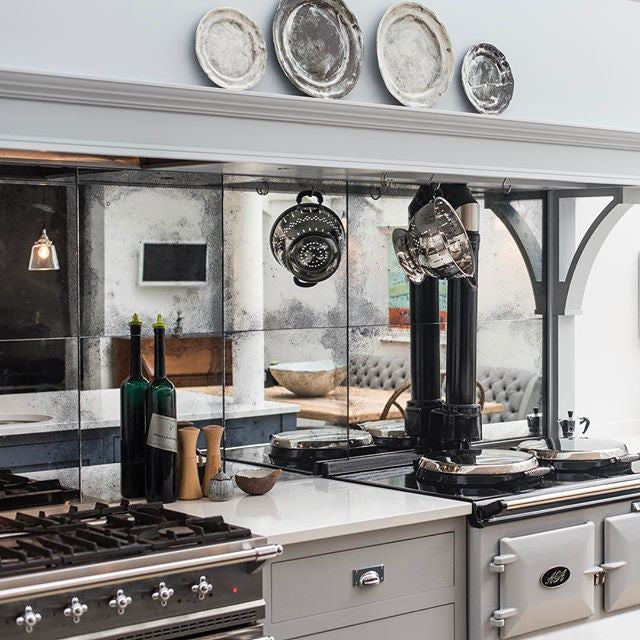 Antique Mirror Kitchen Tiles & Splashbacks