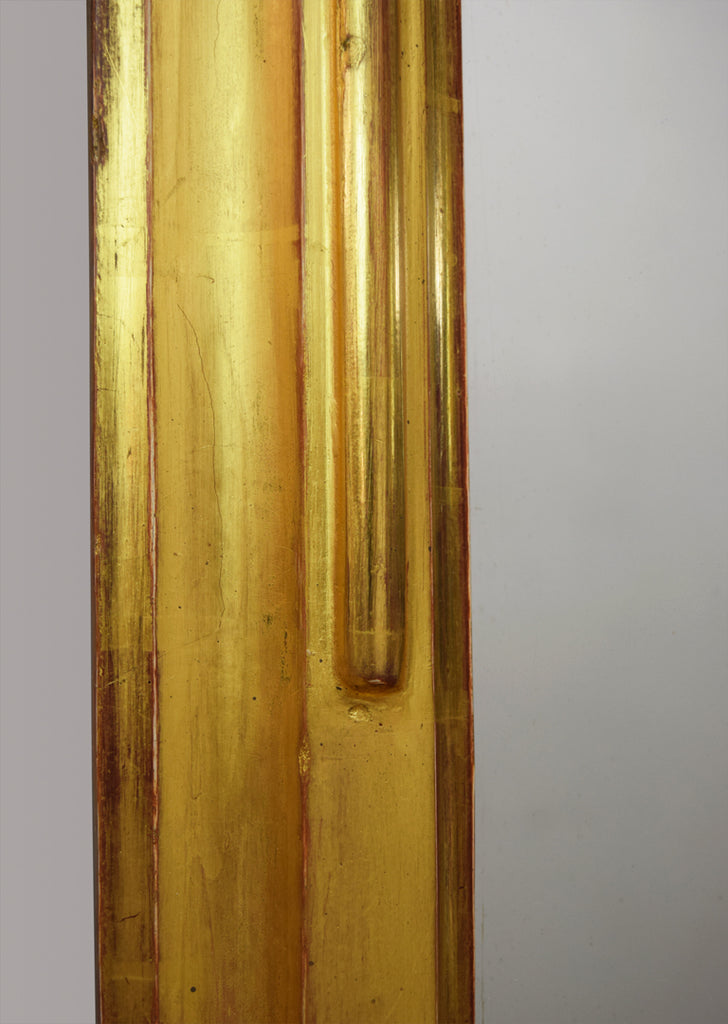 English Gilt Overmantel Mirror