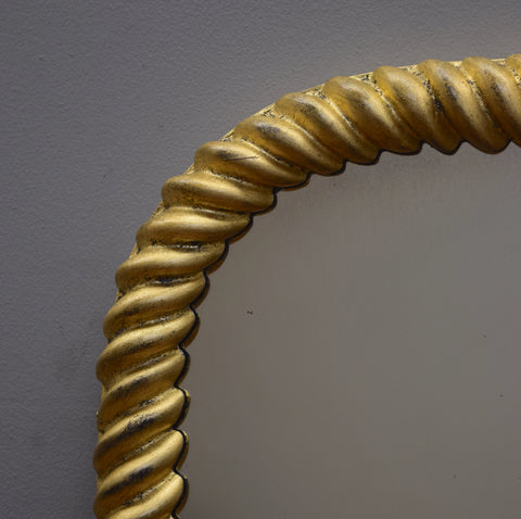 Rope Frame Moulding - Gold