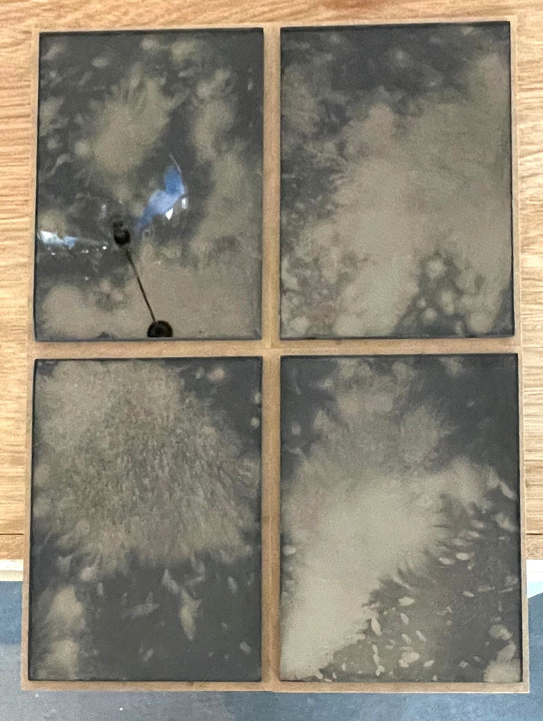 Cloud on Bronze Sample