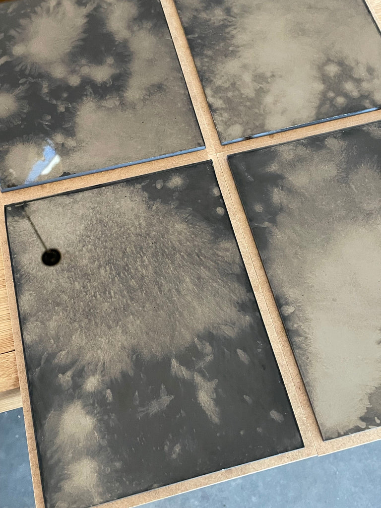 Cloud on Bronze Sample