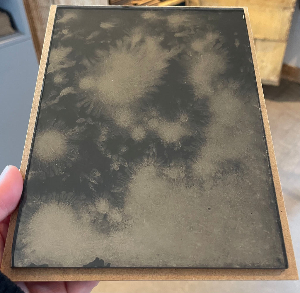 Cloud on Bronze Sample