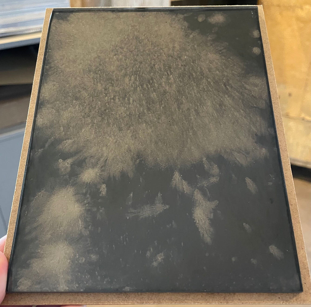 Cloud on Bronze Sample
