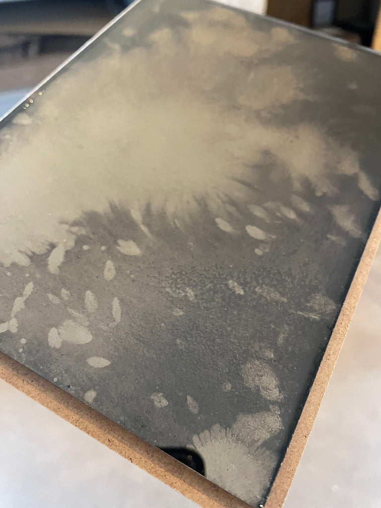 Cloud on Bronze Sample