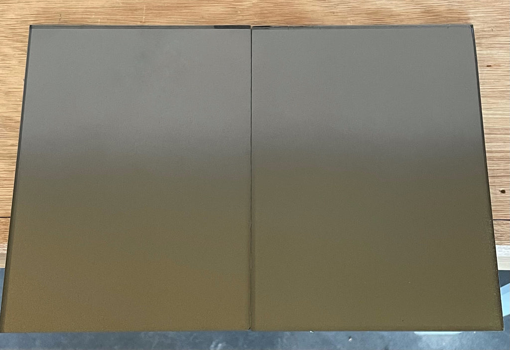 Gold Ombré on Bronze Sample