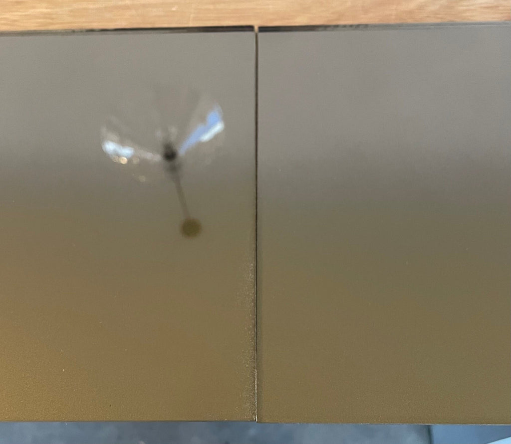 Gold Ombré on Bronze Sample