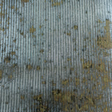 Gold Swathe on Ribbed Glass Sample