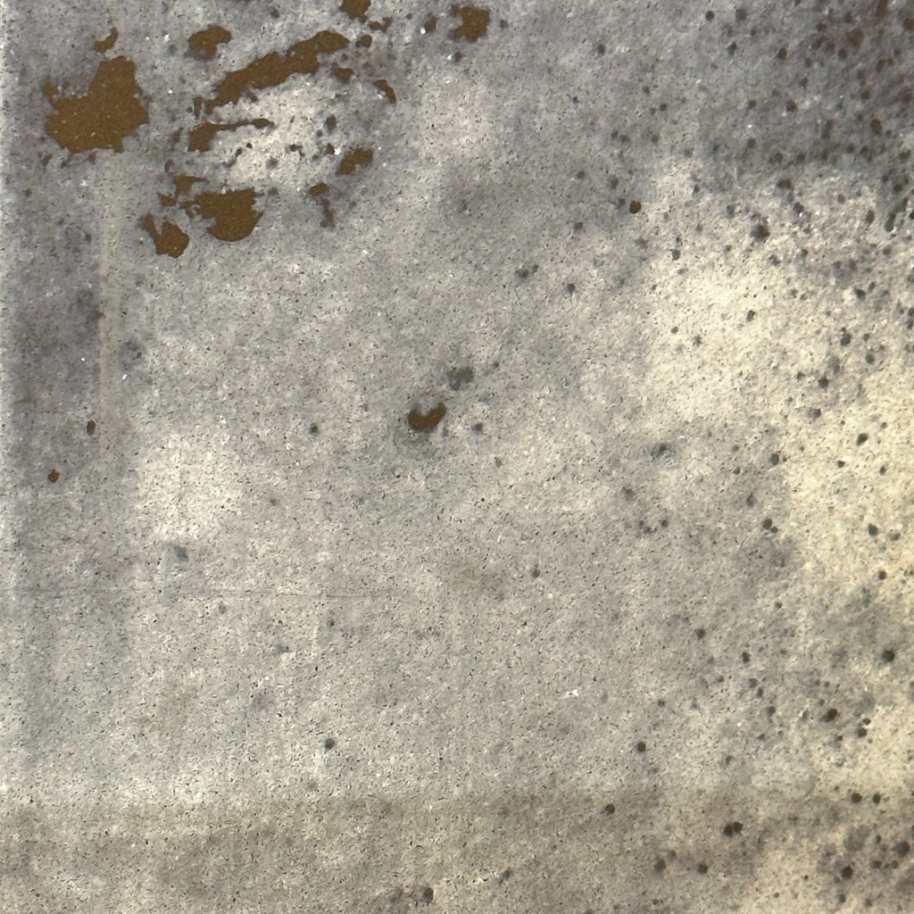 Heavily Oxidised with Bronze Backing Paint Sample