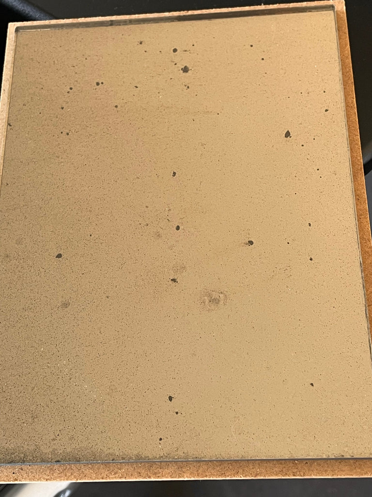 Oxidised on Bronze Sample