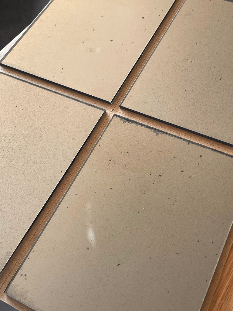 Oxidised on Bronze Sample
