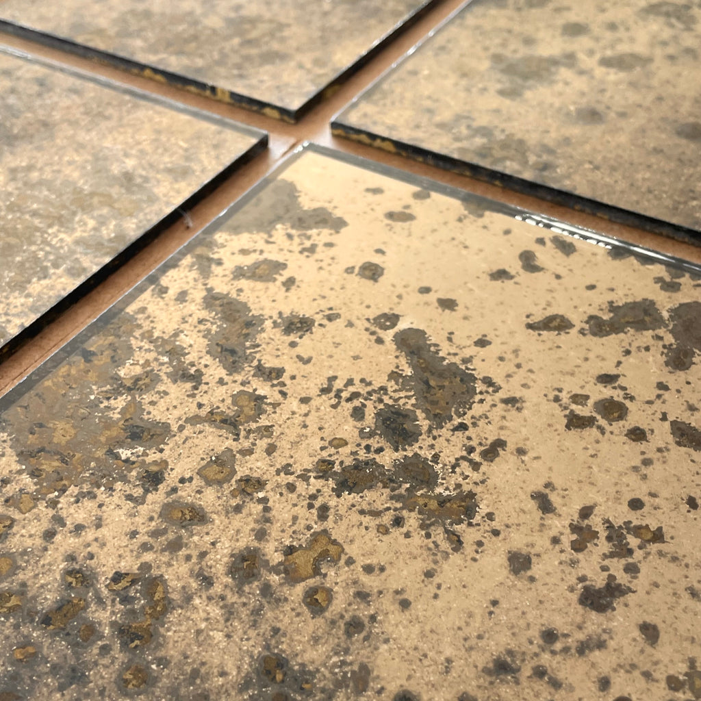 Gold Swathe on Bronze Sample