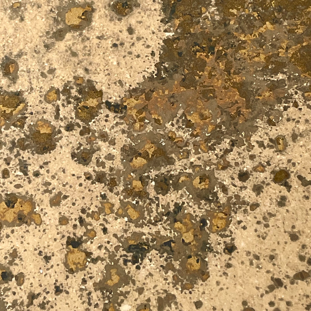 Gold Swathe on Bronze Sample