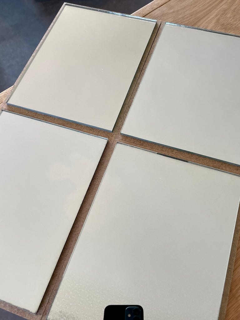 Clean Silver on Clear Sample