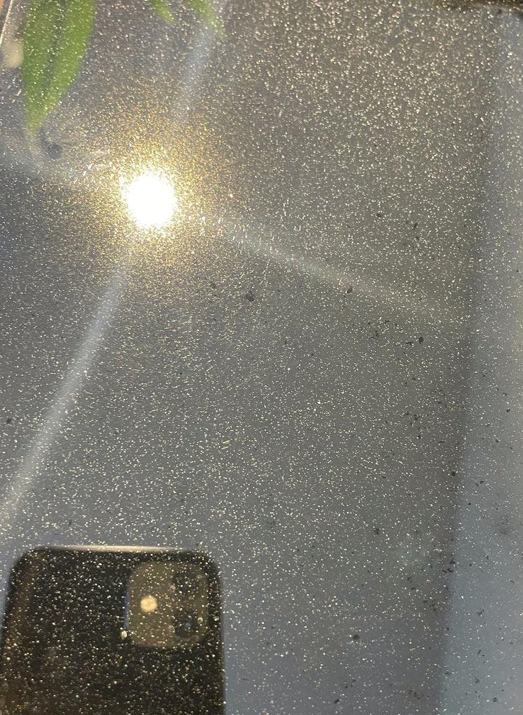 Mercury Sparkle on Clear Finish