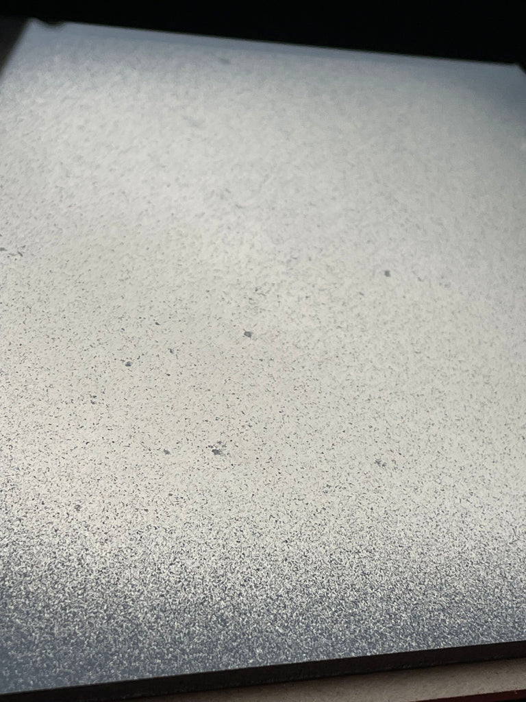 Oxidised Edges on Bronze Sample