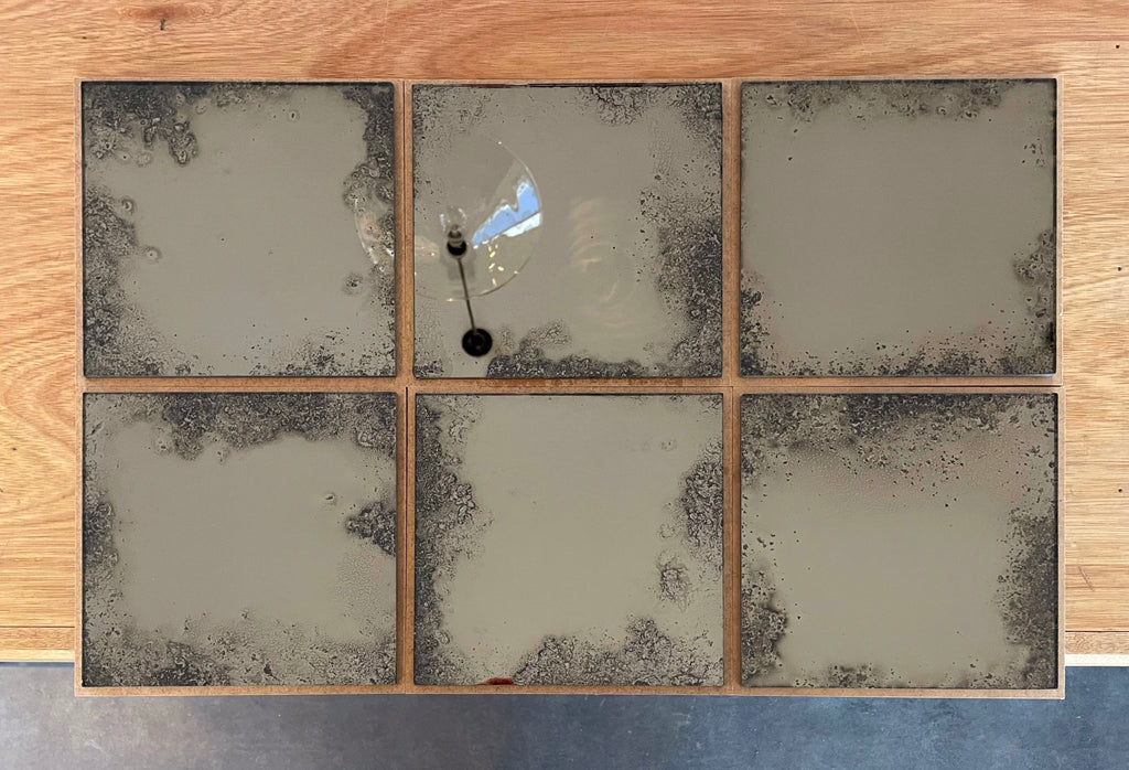 Rough Edges on Bronze Sample