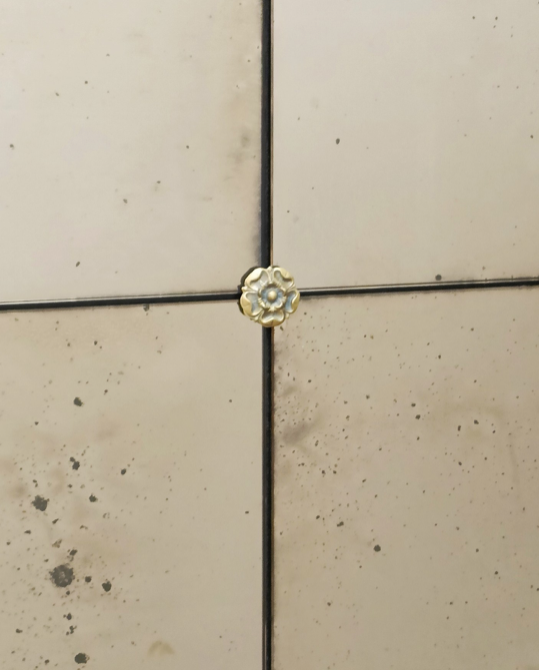 Cast Brass Tudor Rose