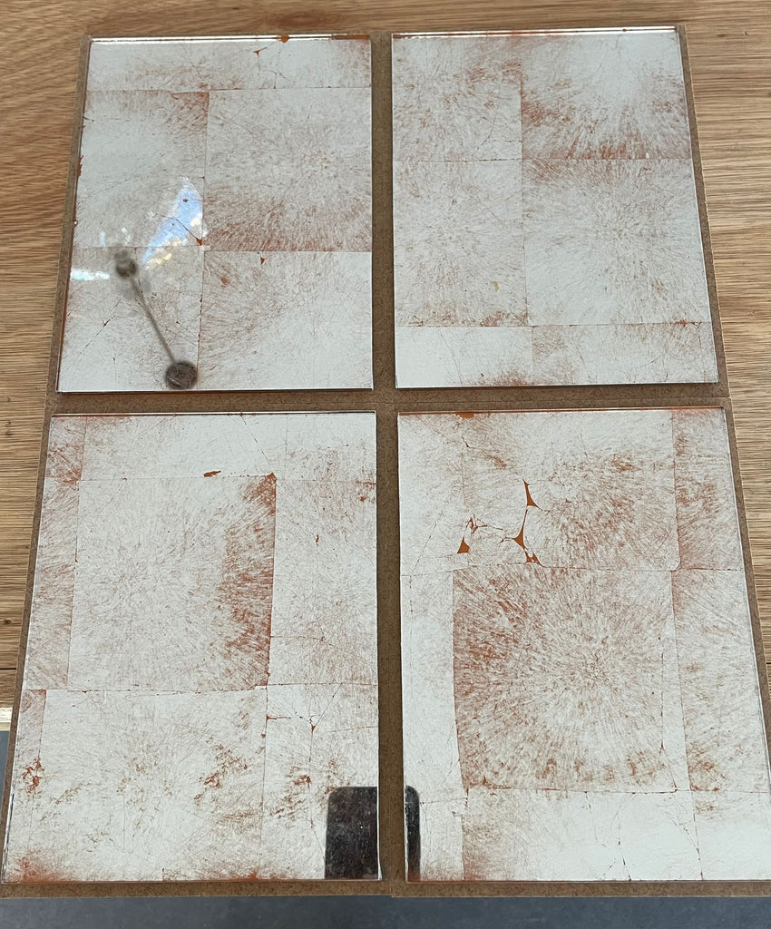Silver Leaf Weathered Copper Sample