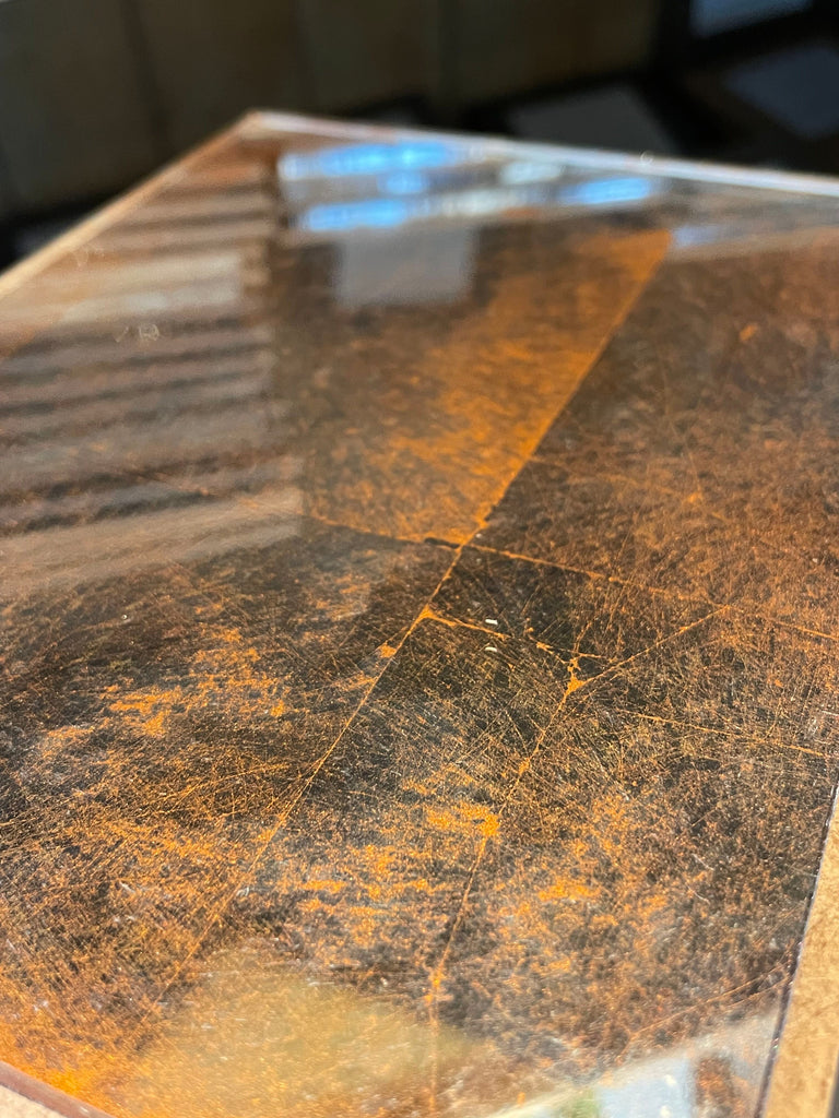 Silver Leaf Weathered Copper Sample