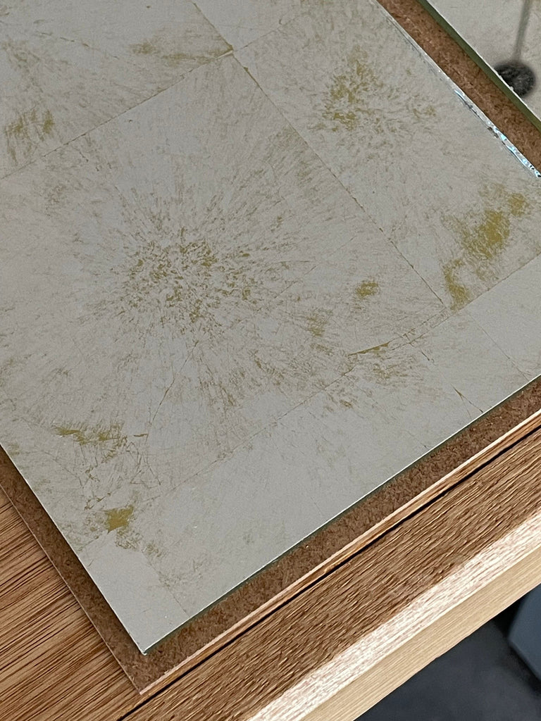 Silver Leaf Weathered Gold Sample