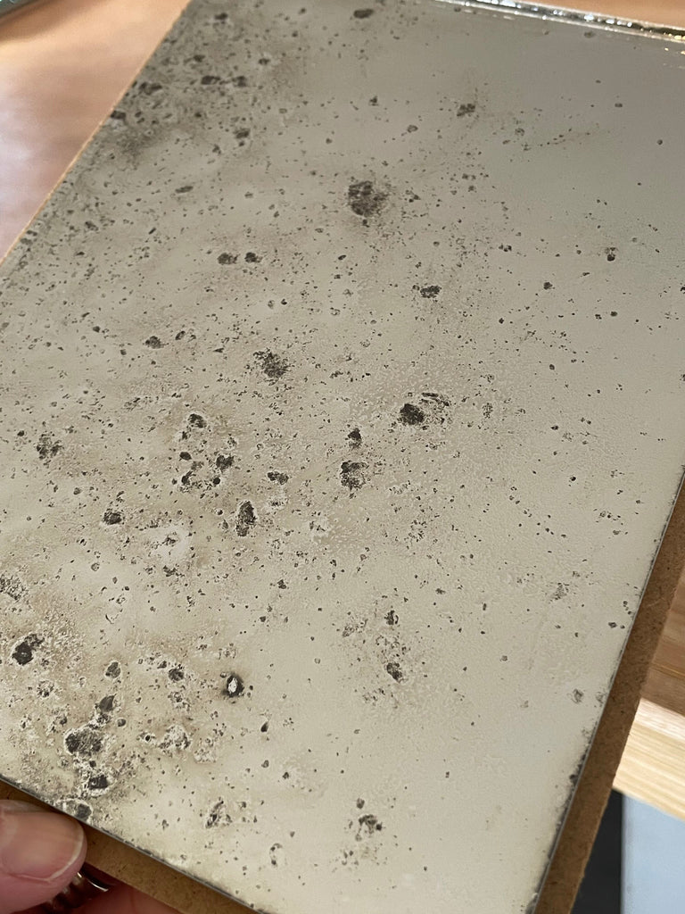 Vintage with Bronze Backing Paint Sample