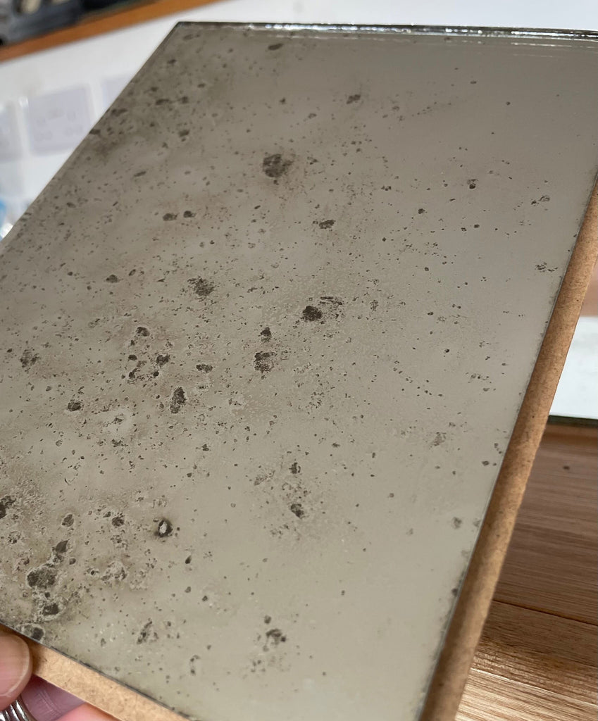 Vintage with Bronze Backing Paint Sample