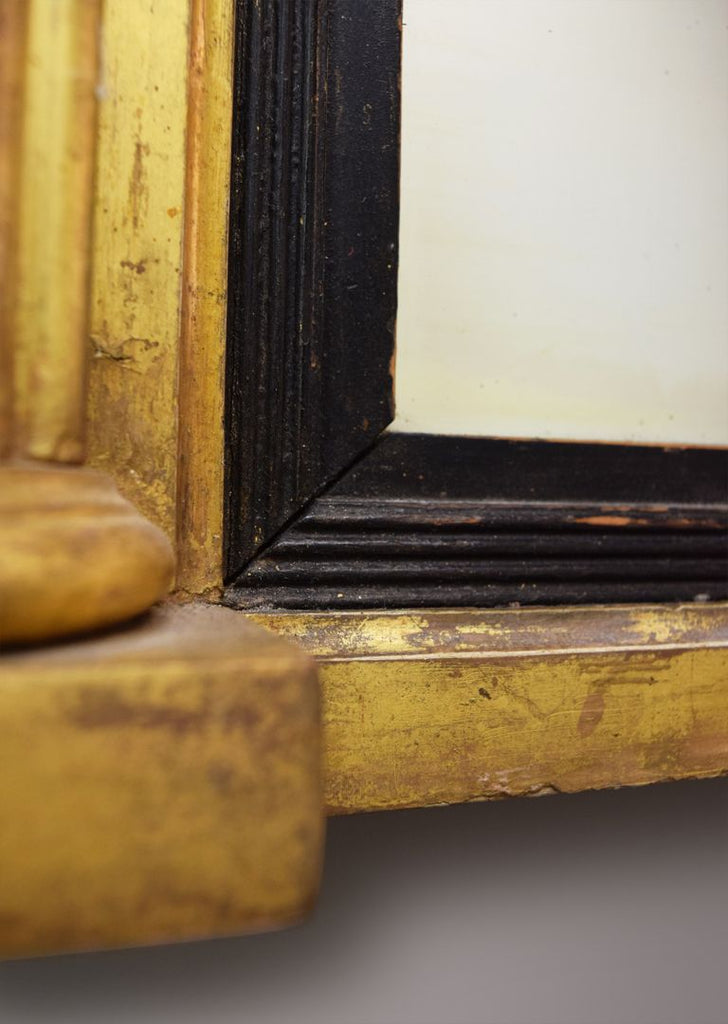 French Empire Giltwood Pier Mirror