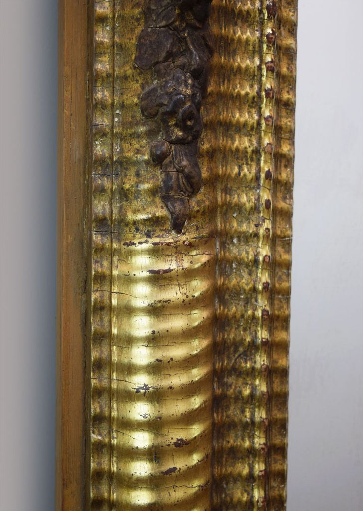 Late 19th Century French Silver Gilt Mirror