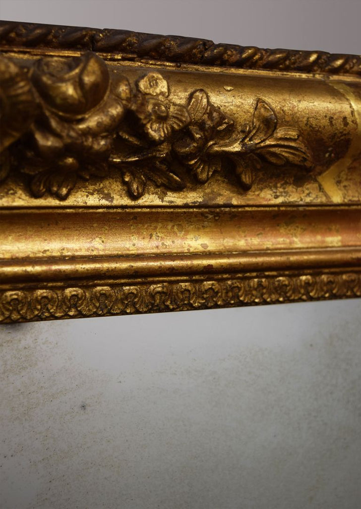 Gilt Overmantel Mirror