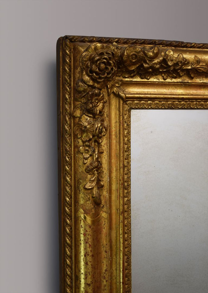 Gilt Overmantel Mirror
