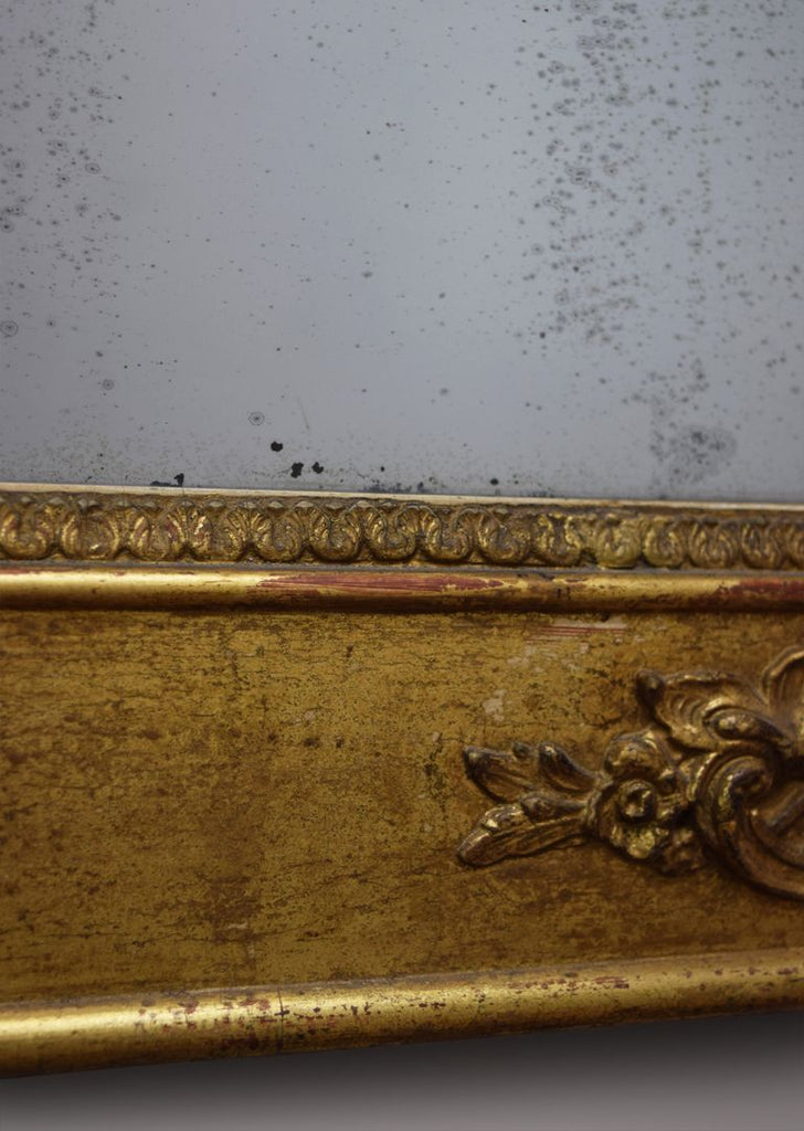 Gilt Overmantel Mirror