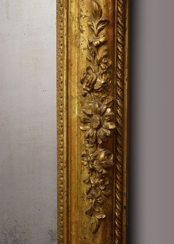 Gilt Overmantel Mirror