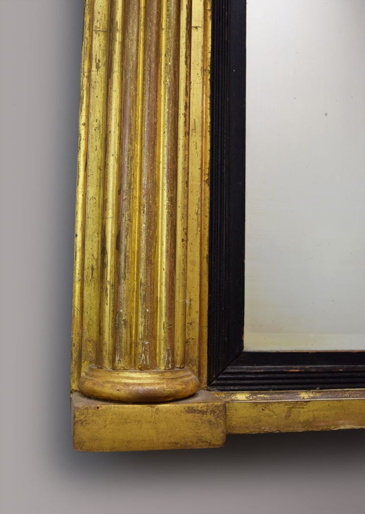 French Empire Giltwood Pier Mirror