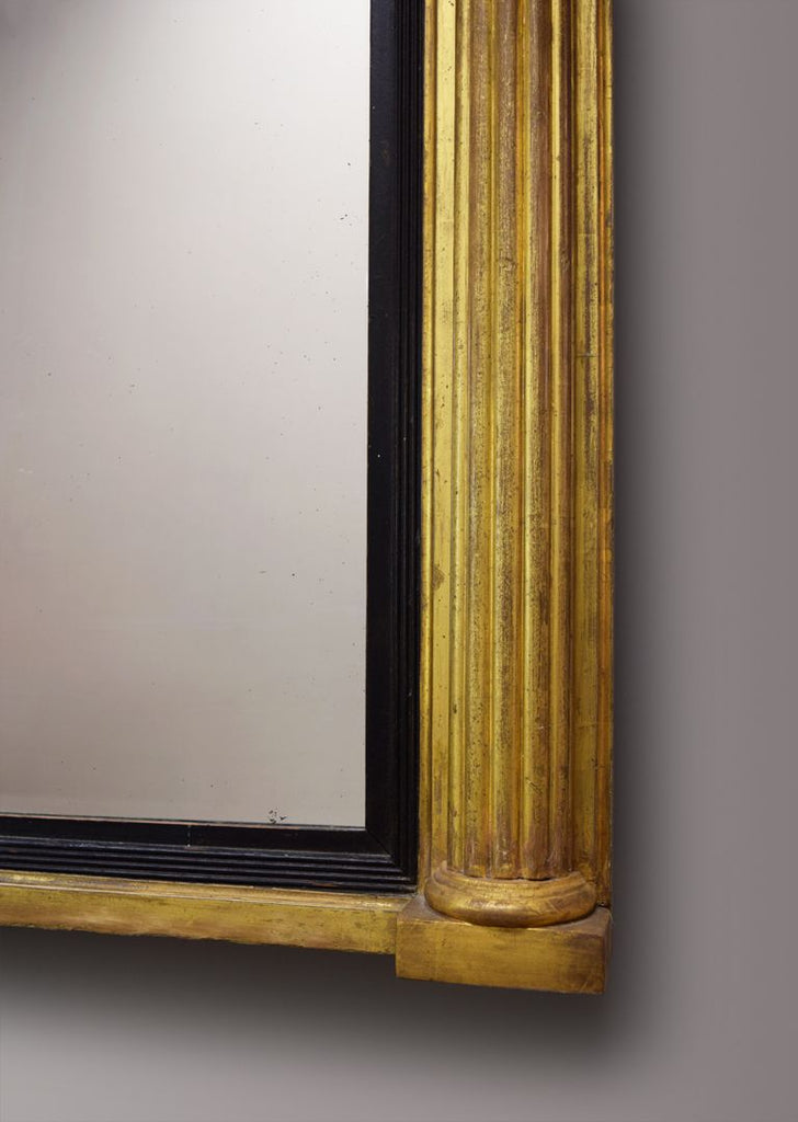French Empire Giltwood Pier Mirror