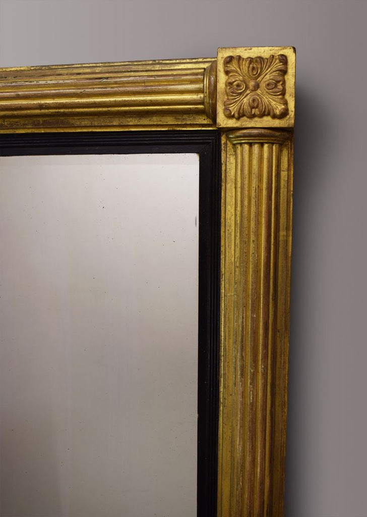 French Empire Giltwood Pier Mirror