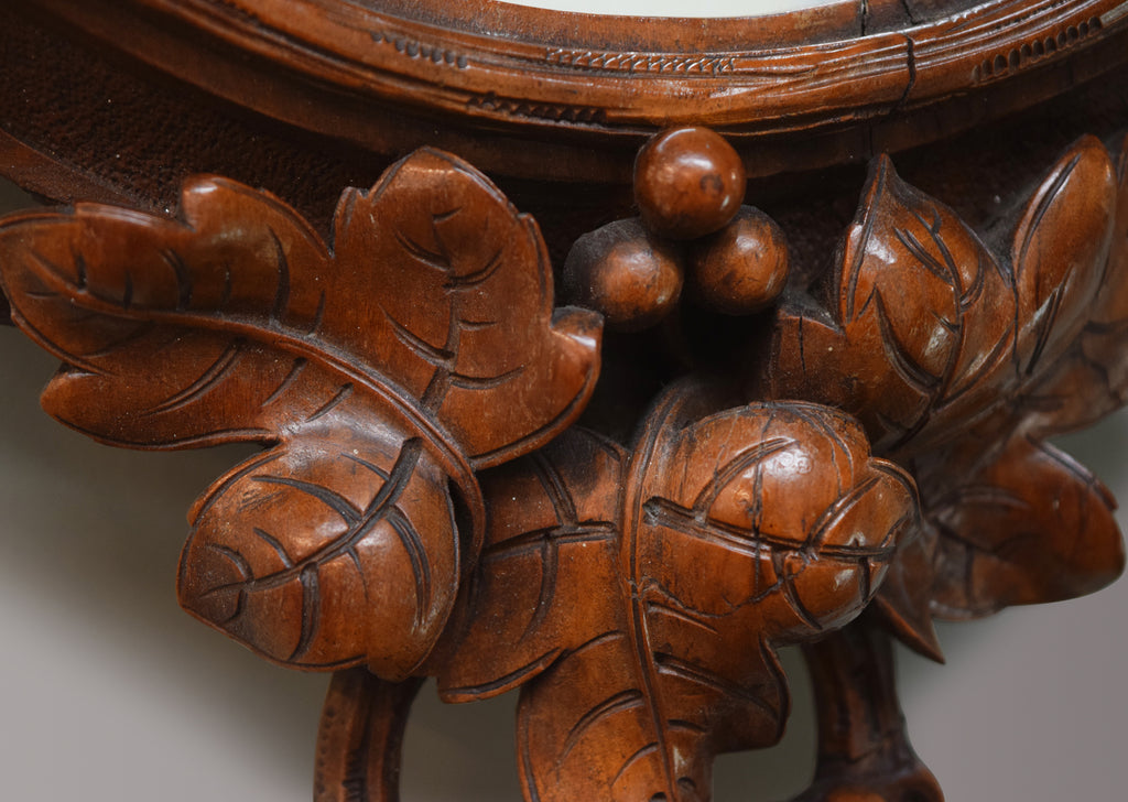 Carved Walnut Frame