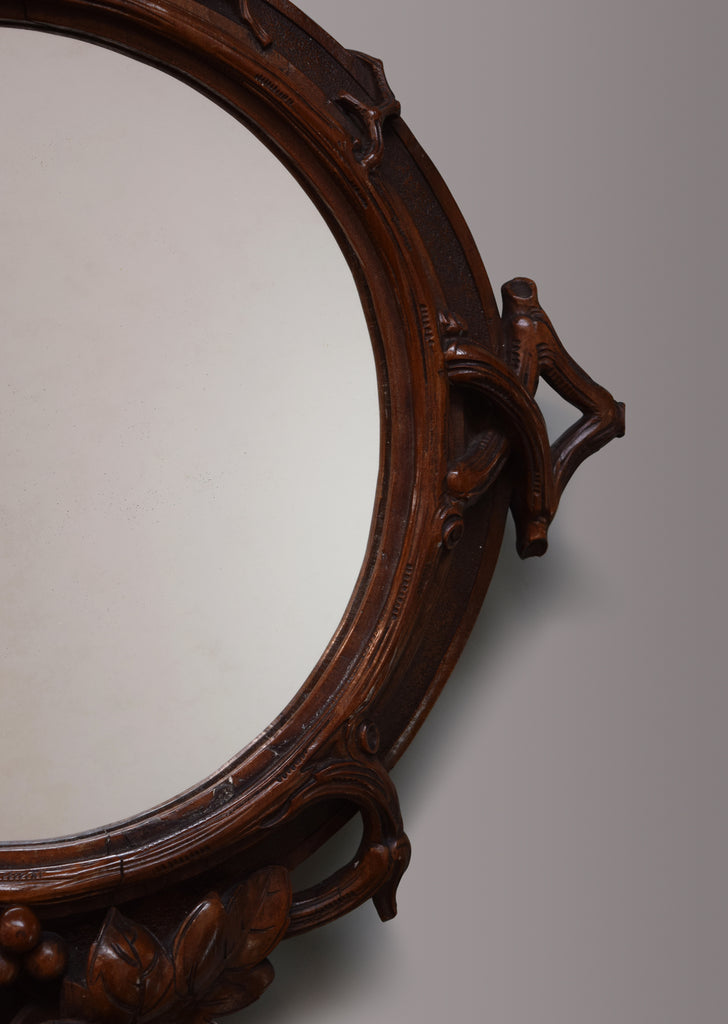 Carved Walnut Frame