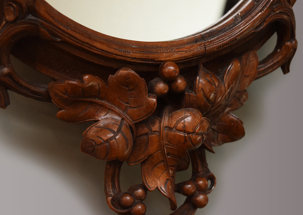 Carved Walnut Frame
