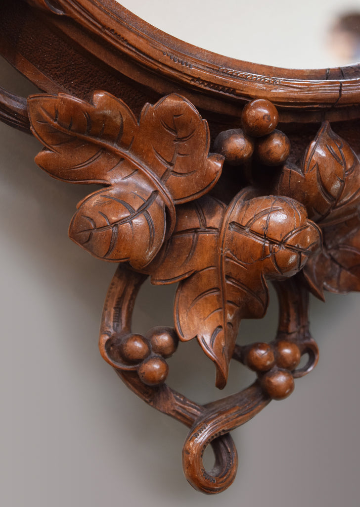 Carved Walnut Frame