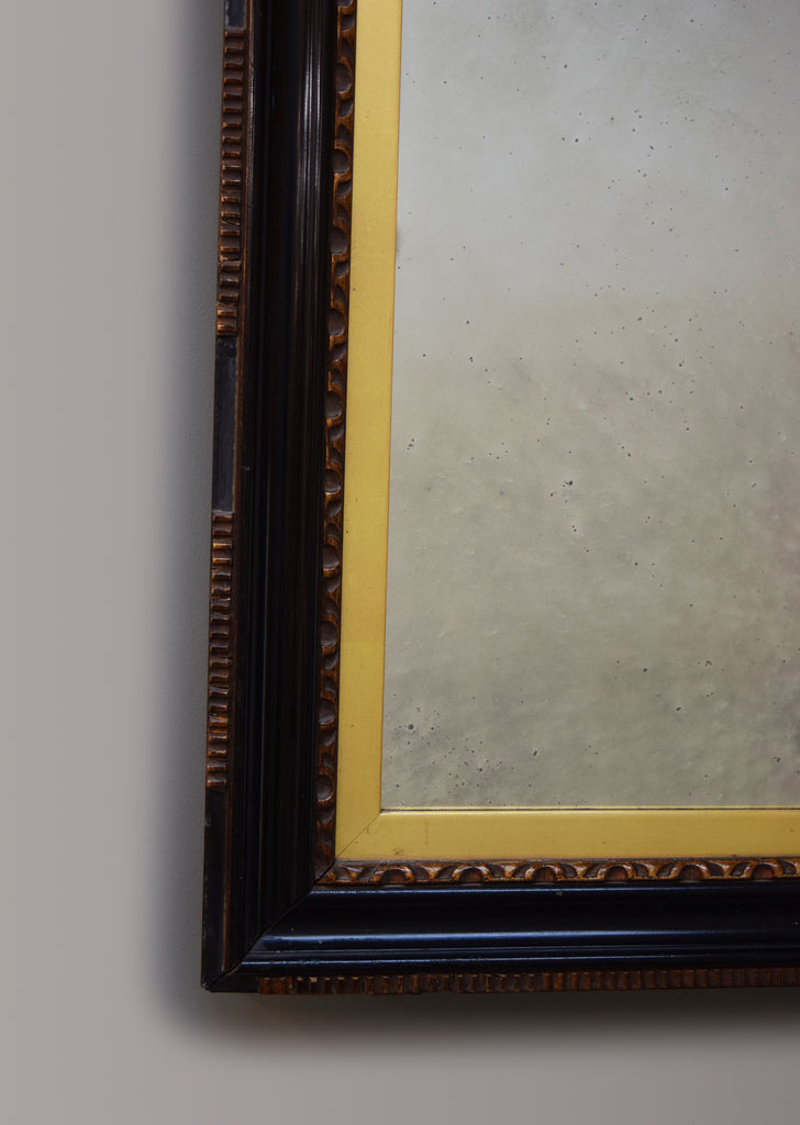 Gilt & Ebonised Mirror