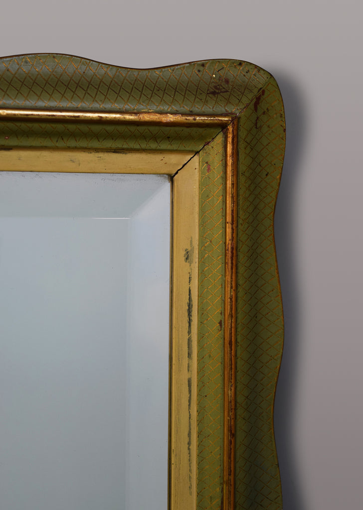 Partial Gilt Mirror