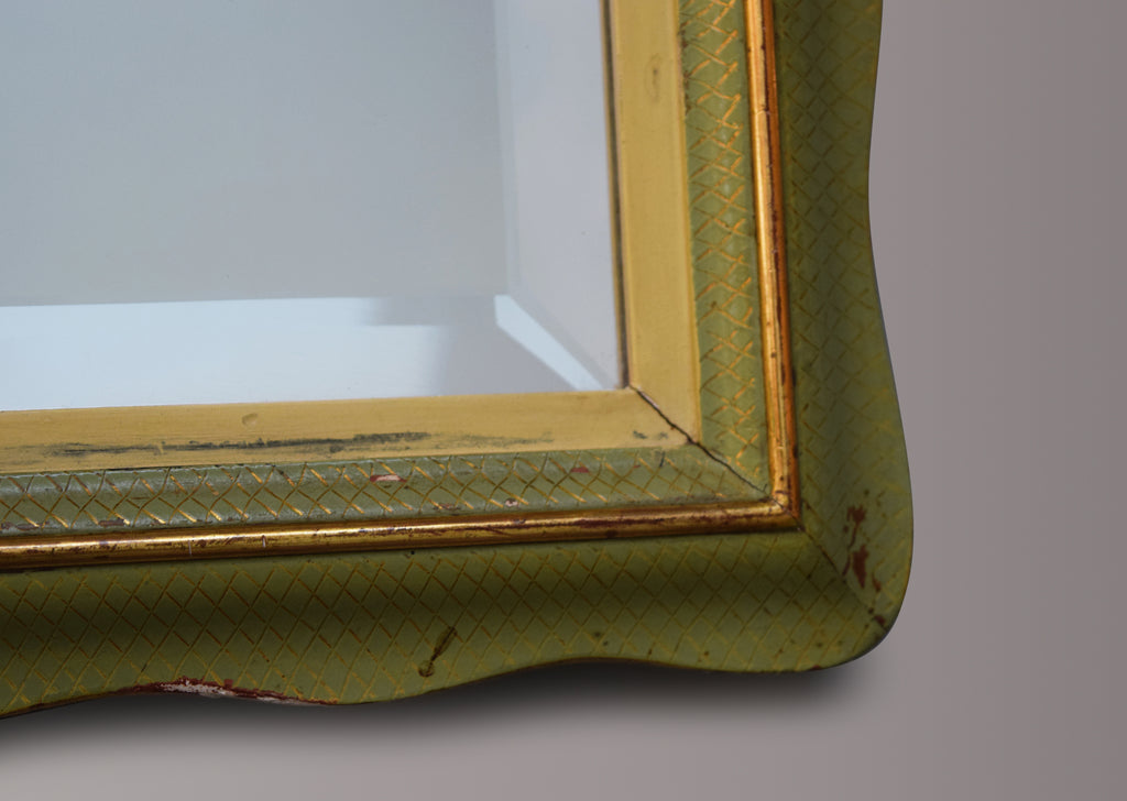 Partial Gilt Mirror