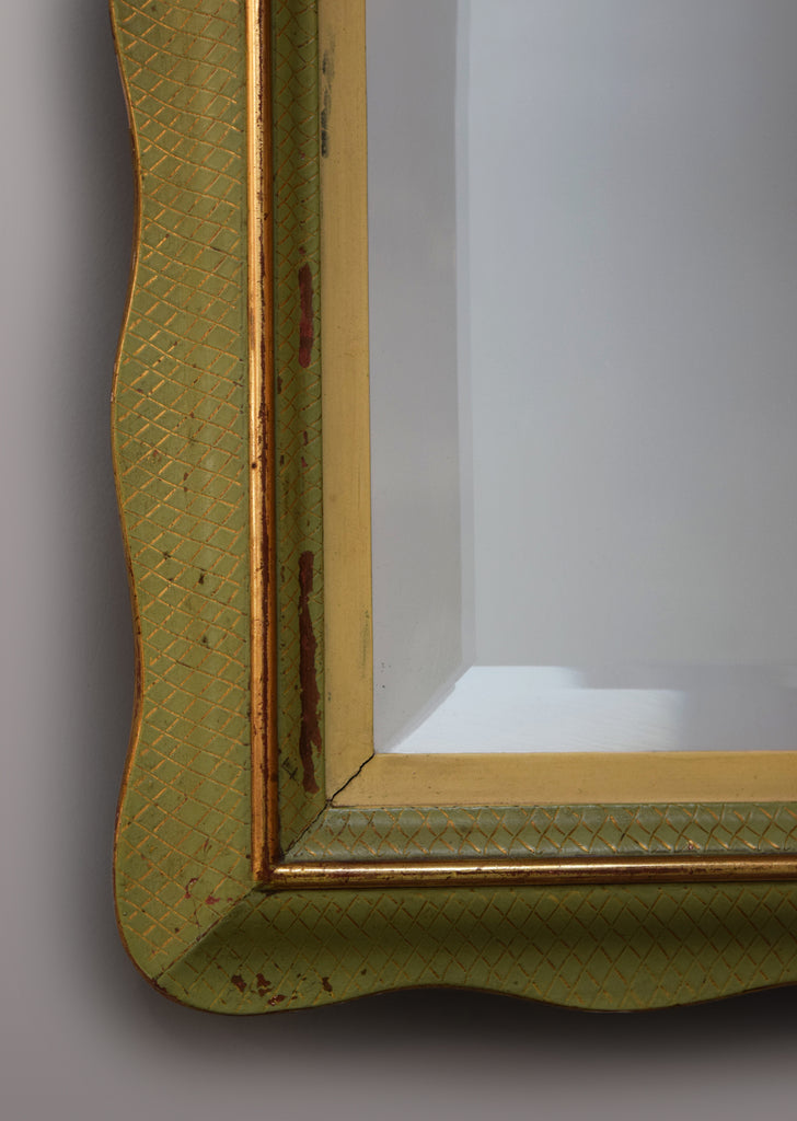 Partial Gilt Mirror