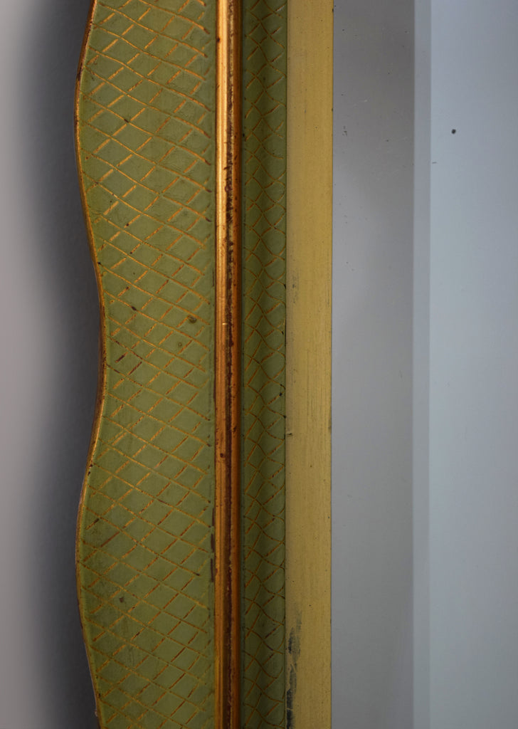 Partial Gilt Mirror