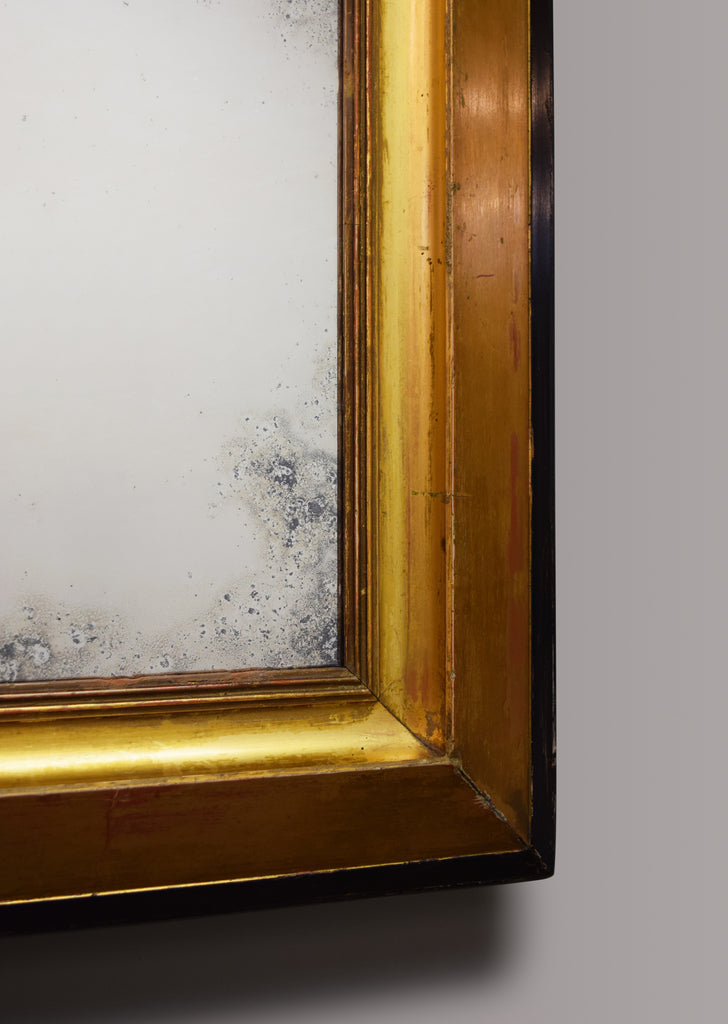 Gilt & Ebonised Mirror