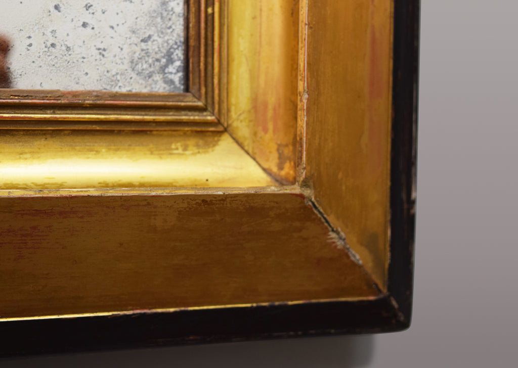 Gilt & Ebonised Mirror
