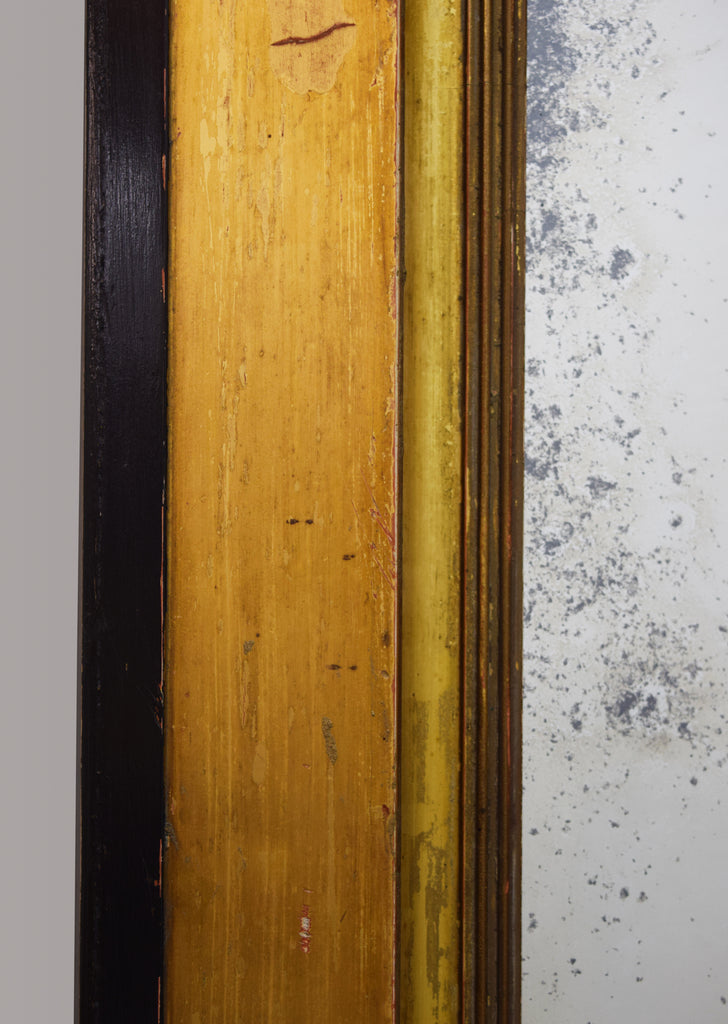 Gilt & Ebonised Mirror
