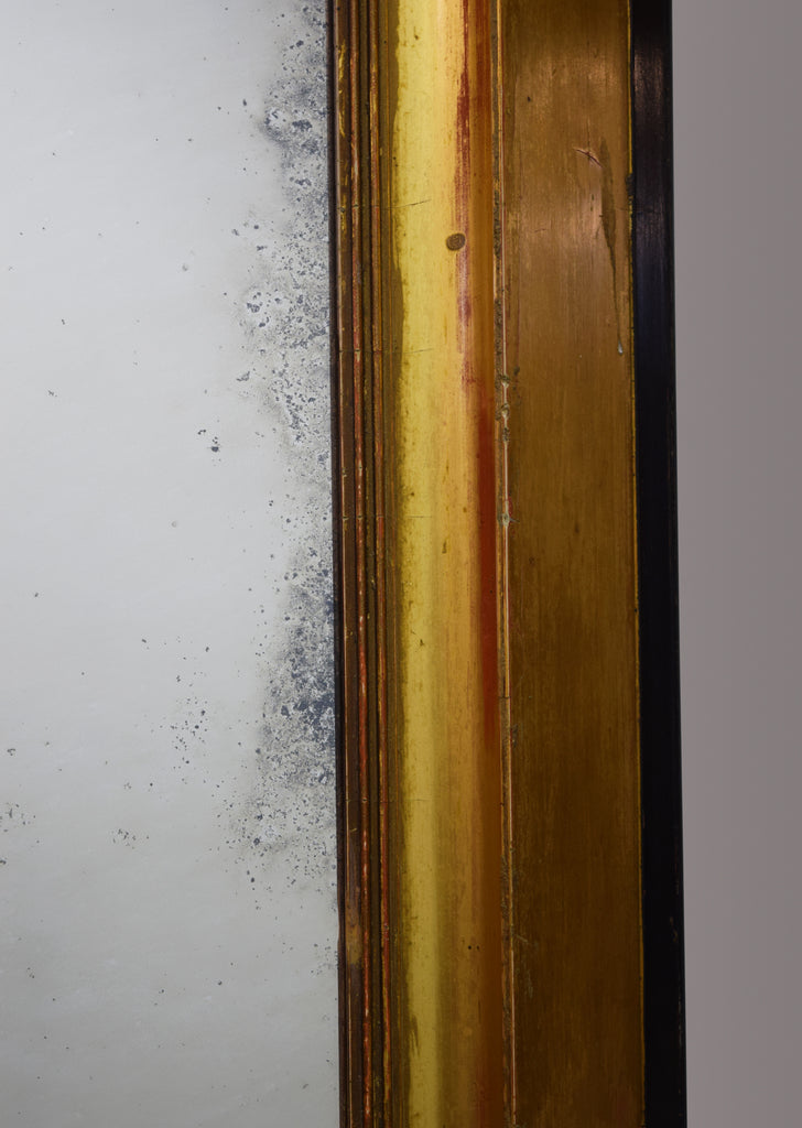 Gilt & Ebonised Mirror