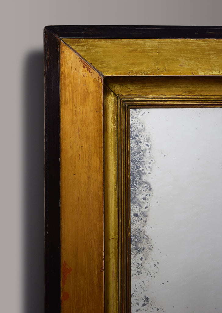 Gilt & Ebonised Mirror