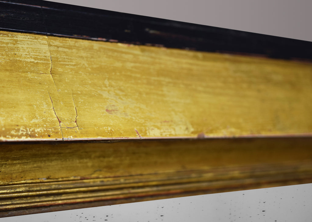 Gilt & Ebonised Mirror